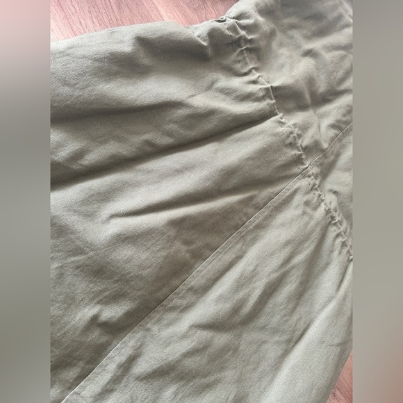 JustFab Olive Green Utility Jacket- XS fits S – Lightweight and Stylish- EUC - Picture 12 of 12